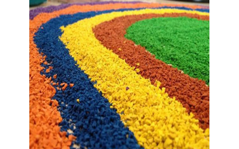 EPDM颗粒在塑胶面层的重要性